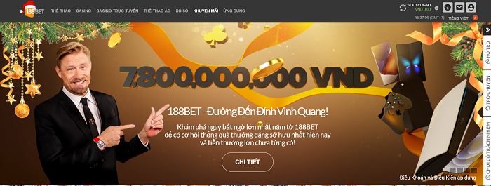 Sports998 - nhà cái "con" 188Bet quen thuộc