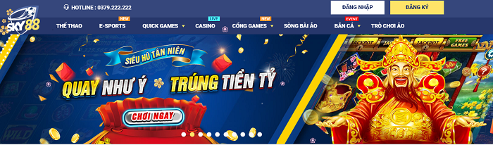 Sky88 | Khuyến mãi hấp dẫn trên Sky88