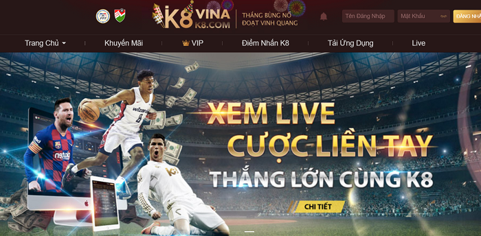 K8 đảm bảo bảo vệ thông tin người chơi tuyệt đối