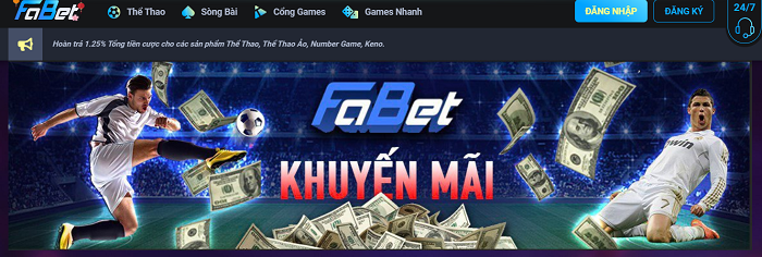 Fabet | Khuyến mãi hấp dẫn trên Fabet