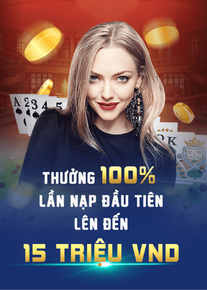 Thưởng 100% lần nạp đầu