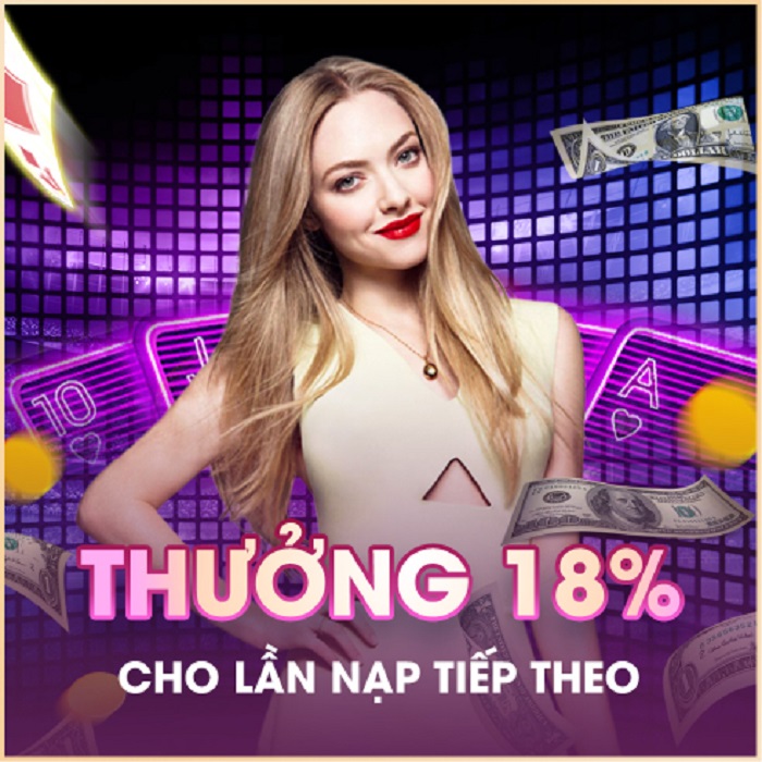 One88 tặng thưởng lớn cho các lần nạp tiếp theo