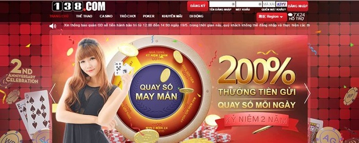 Trang chủ nhà cái 138Bet