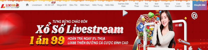 Lixi88 | Khuyến mãi hấp dẫn trên Lixi88