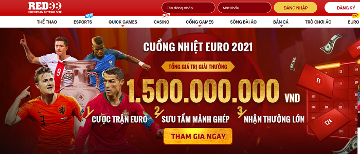 Tham gia ngay Red88 để tận hưởng nhiều ưu đãi