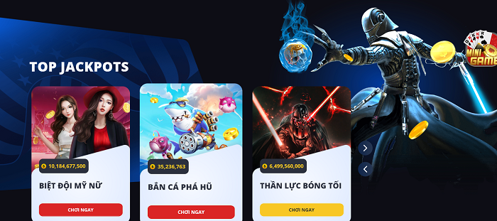 Nhiều trò chơi hấp dẫn