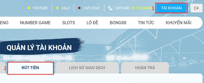 8Live hỗ trợ người chơi rút tiền nhanh chóng