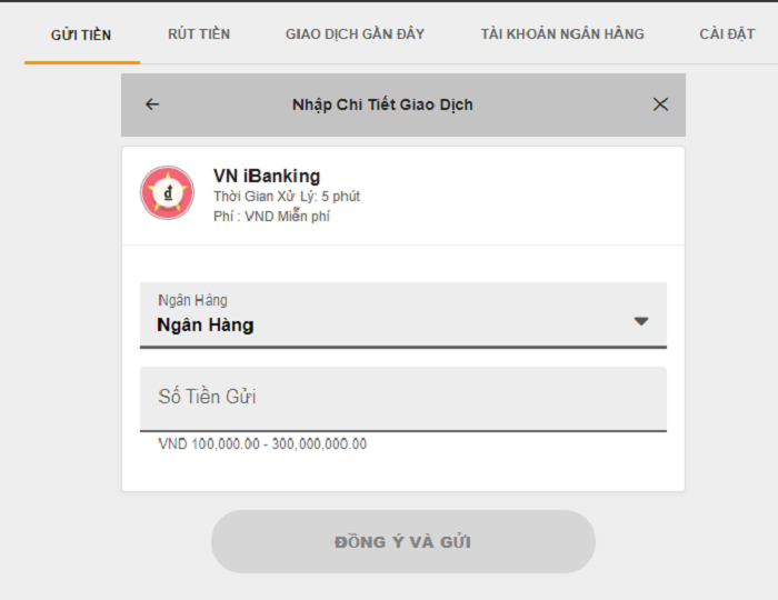 Nạp tiền nhanh chóng, an toàn