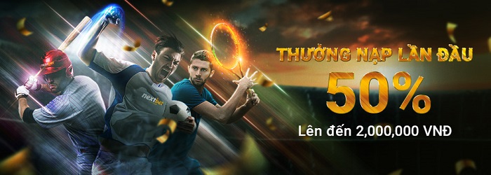 Nextbet thưởng lớn cho người chơi mới