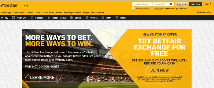Hướng dẫn cách chơi cá cược tại Betfair