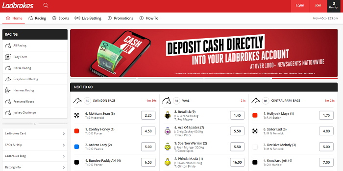 Hướng dẫn cách chơi cá cược tại Ladbrokes