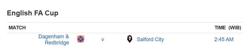 FA CUP
