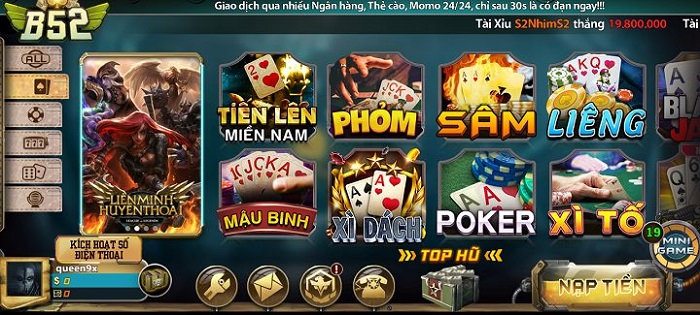 B52 là nhà cái an toàn và bảo mật
