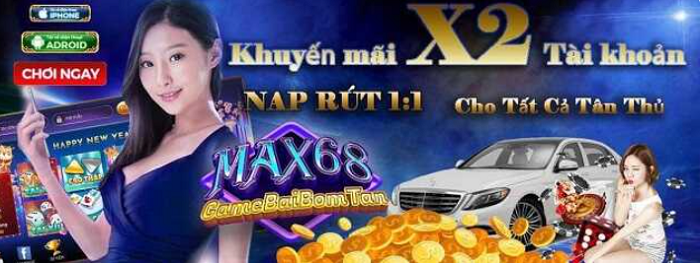 Khuyến mãi hấp dẫn tại Max68 Club