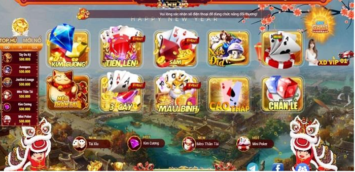 Kho trò chơi tại Xanh Đỏ Club