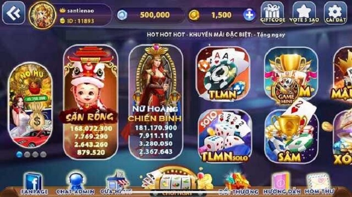 Kho game đa dạng, phong phú