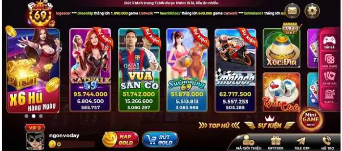 Kho tàng game trên Big69 Club