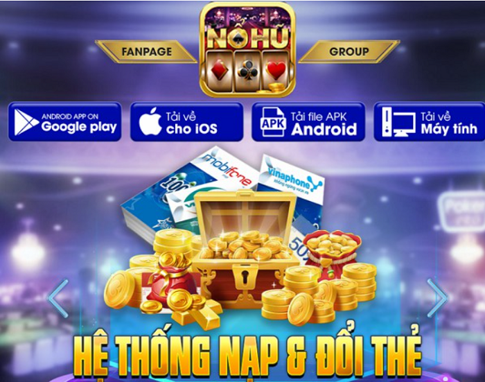 Chơi NoHu thả ga trên nhiều nền tảng