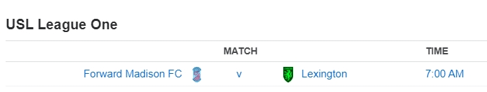 USL League One