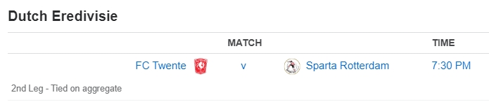 Dutch Eredivisie