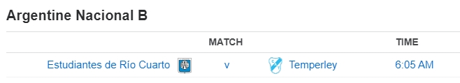 Argentine Nacional B