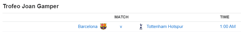 Trofeo Joan Gamper