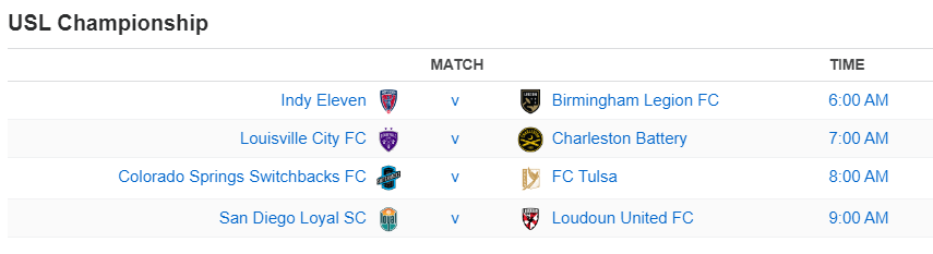 USL Championship