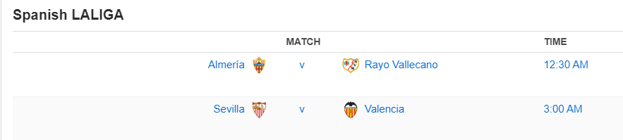 Spanish LALIGA