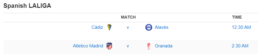Spanish LALIGA