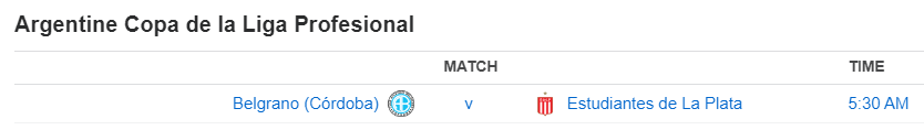 Argentine Copa de la Liga Profesional