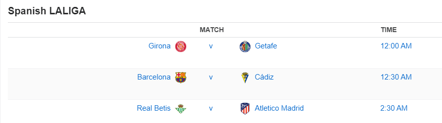 Spanish LALIGA