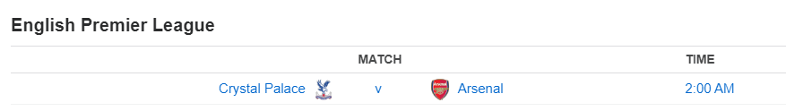 English Premier League