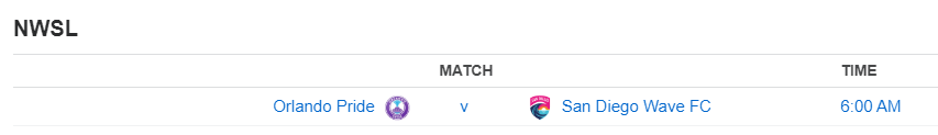 NWSL