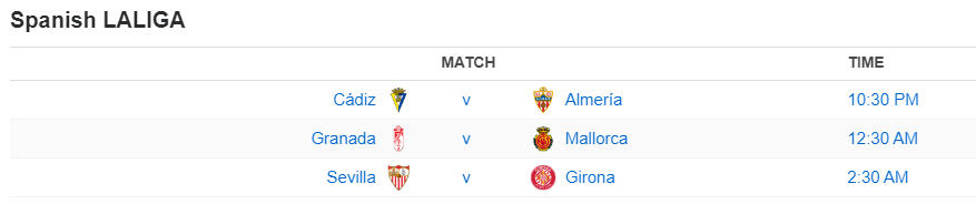 Spanish LALIGA