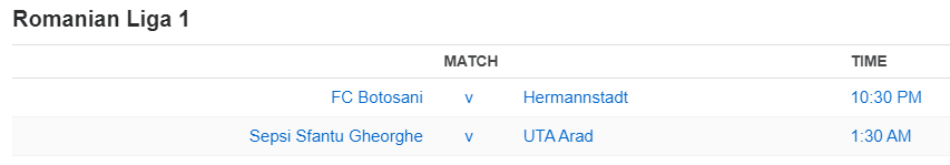 Romanian Liga 1